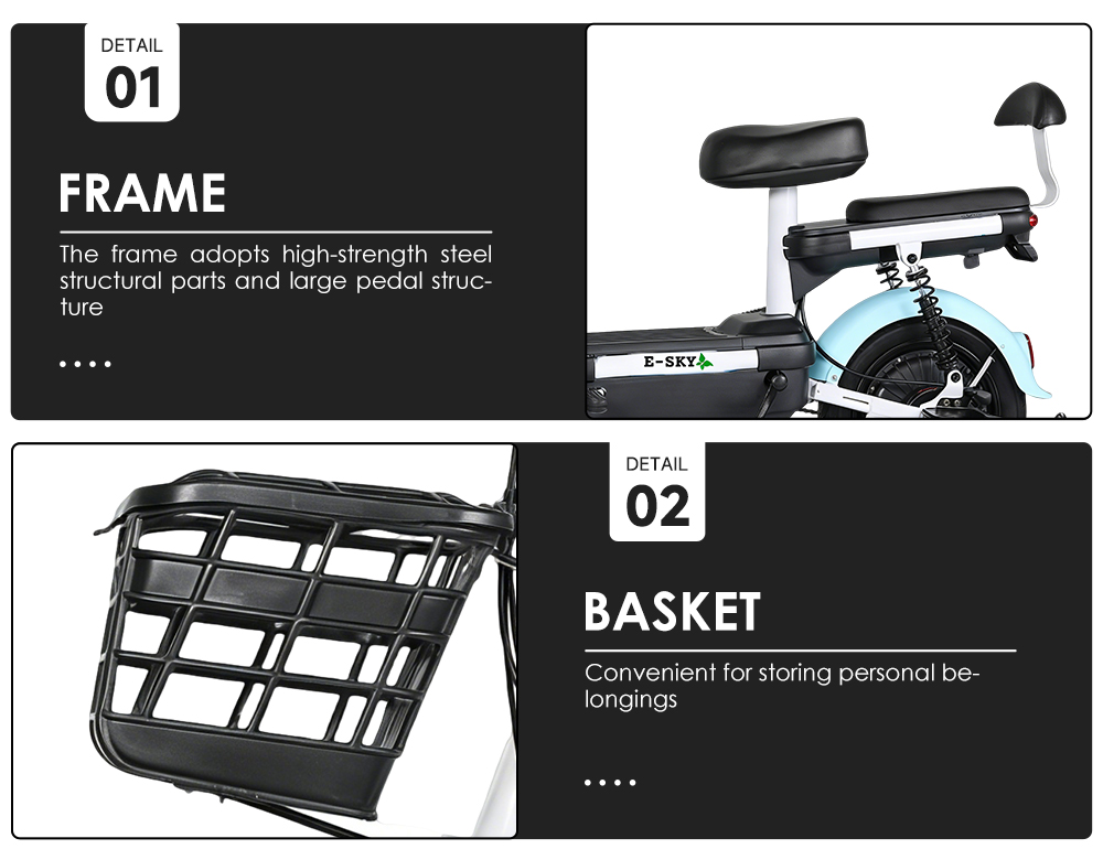 EBB Compact Electric Bike Scooter