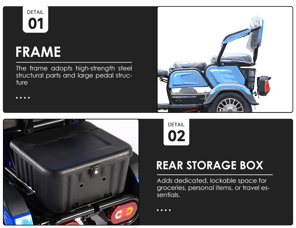 urban cargo transport electric tricycle