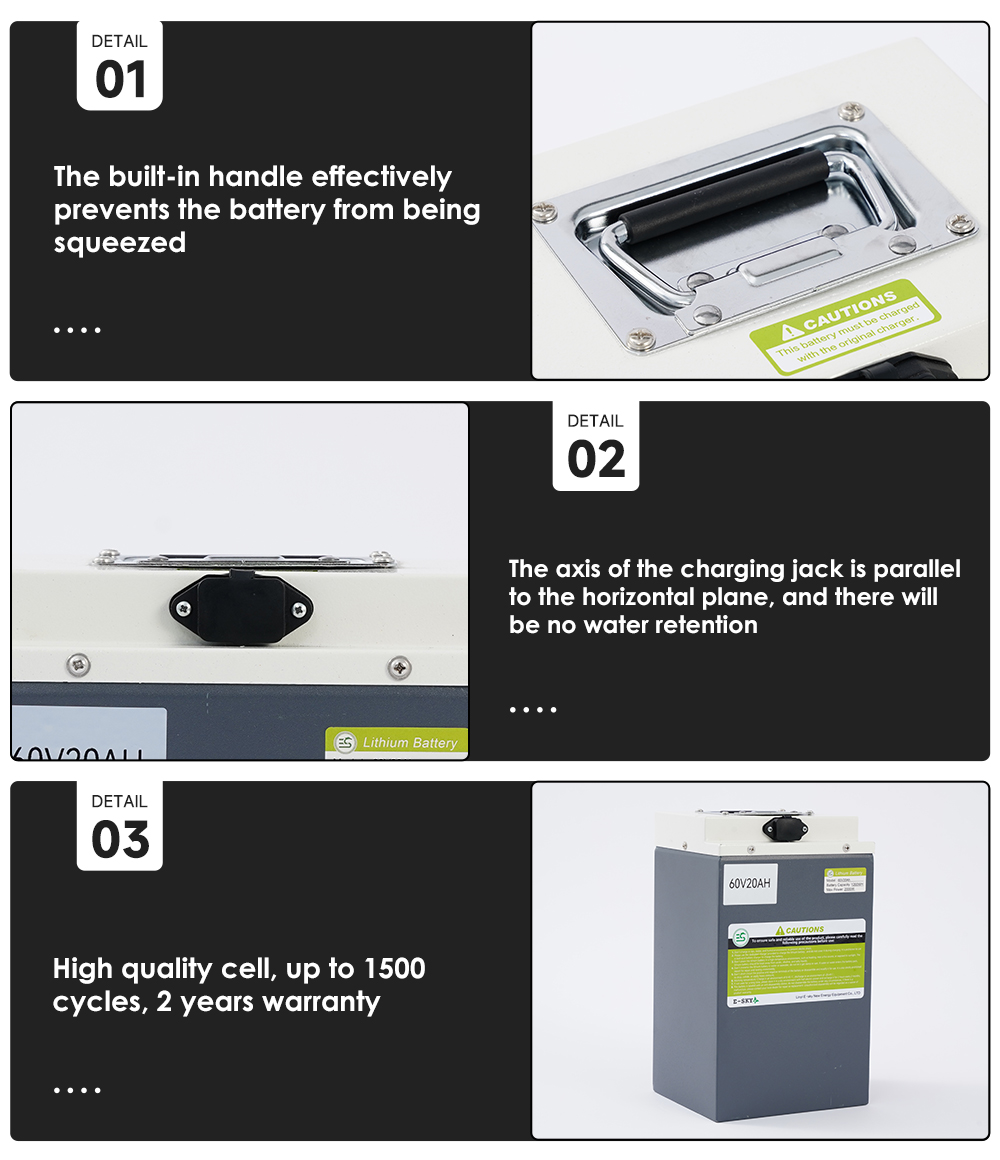 1200WH lithium battery for electric bikes