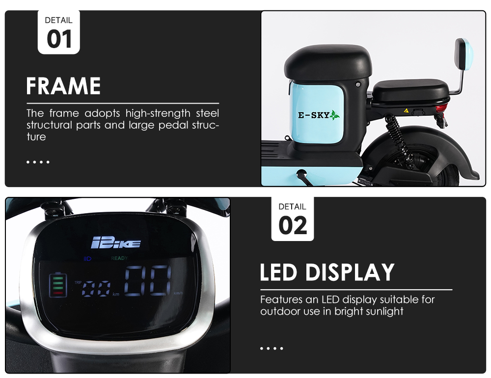 SPL-A high drive lithium electric scooter