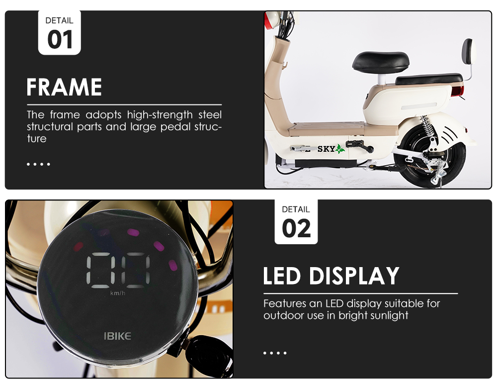 EBF electric bike scooter