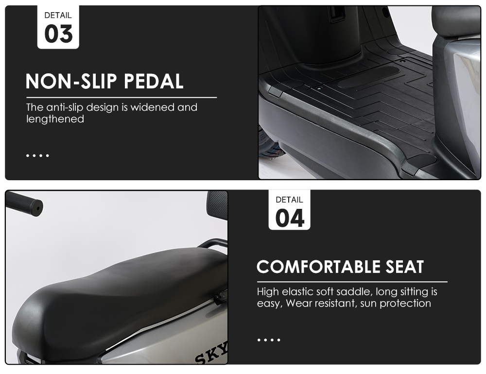 EMT 1000W brushless electric motorcycle