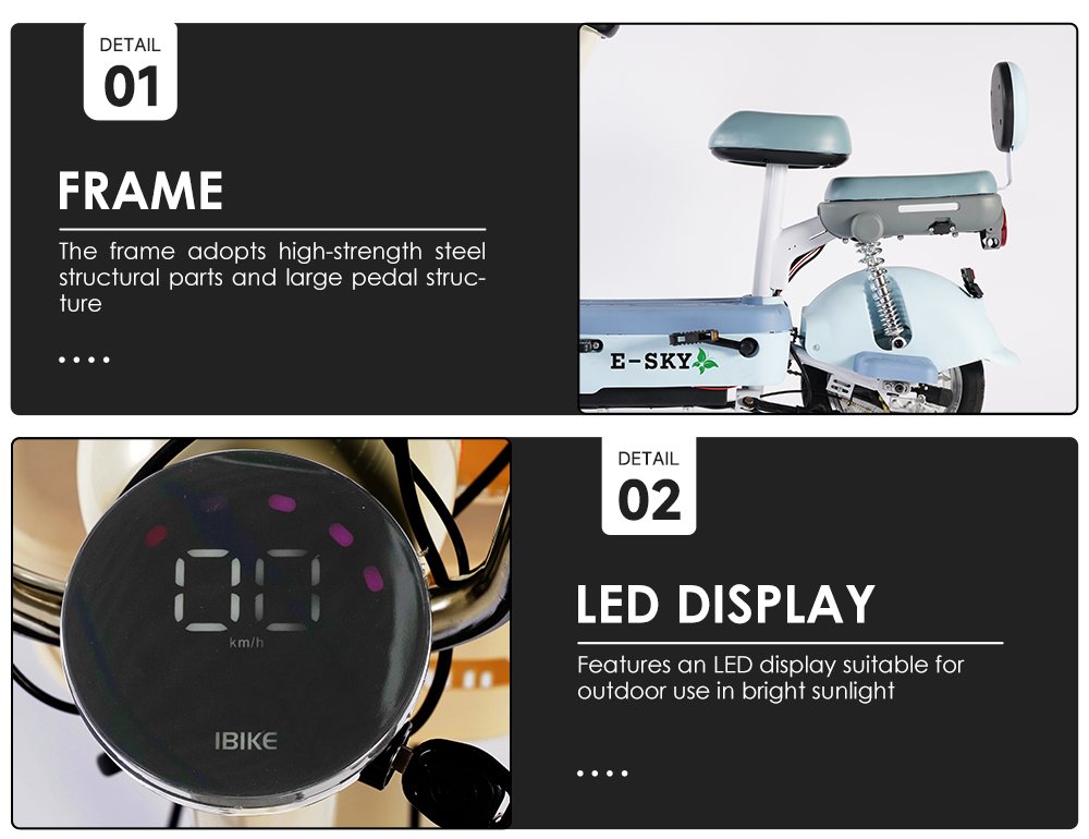 ESE anti-theft lock electric scooter 