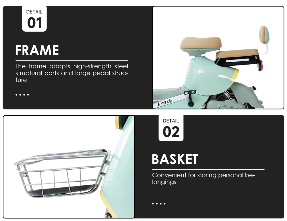 EBG Easy Glide Electric Scooter Bicycle