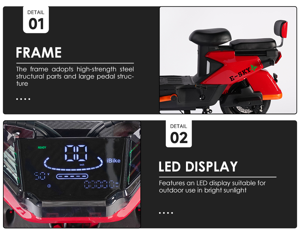 Smooth Electric Bike Scooter