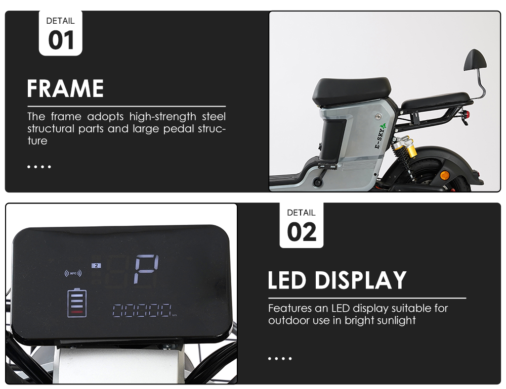 Steady Glide SPL-H high voltage electric bicycle