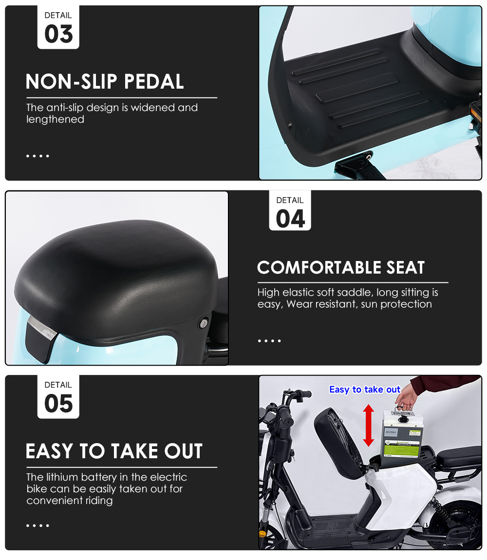 SPL-A high drive lithium electric scooter